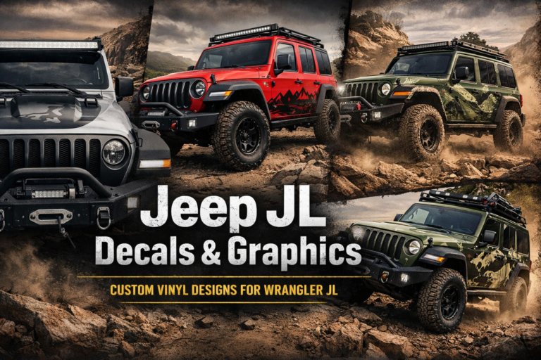 Jeep JL Decals and Graphics: The Ultimate Guide to Customizing Your Wrangler